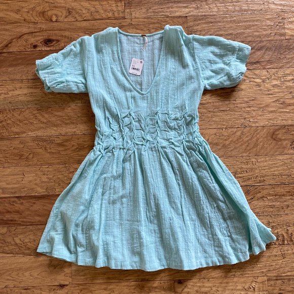 NWT Free People One of a Kind Mini Dress - Picture 4 of 6